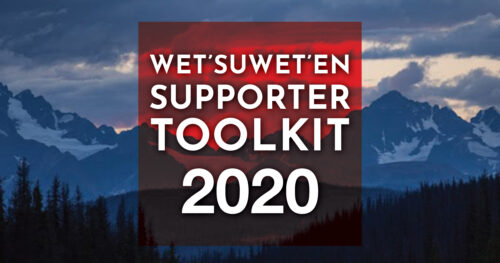 Wet'suwet'en Supporter Toolkit 2020